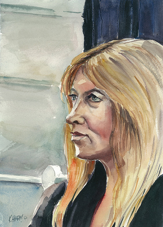 watercolor portraits